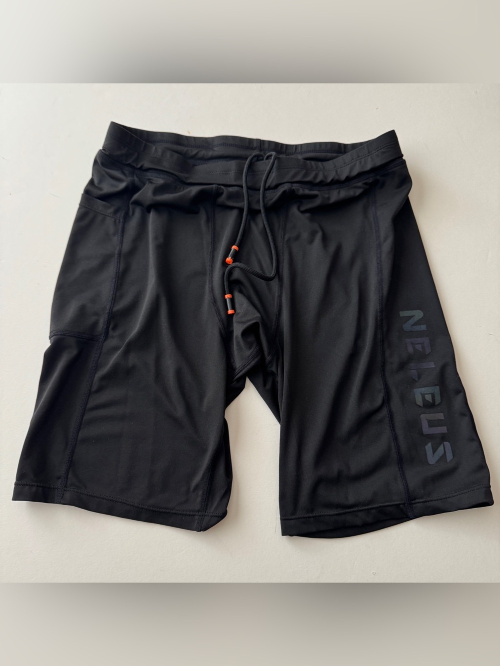 Neleus Activewear Shorts Polyester Sports Wear Black Bike Women's US Size M Gym